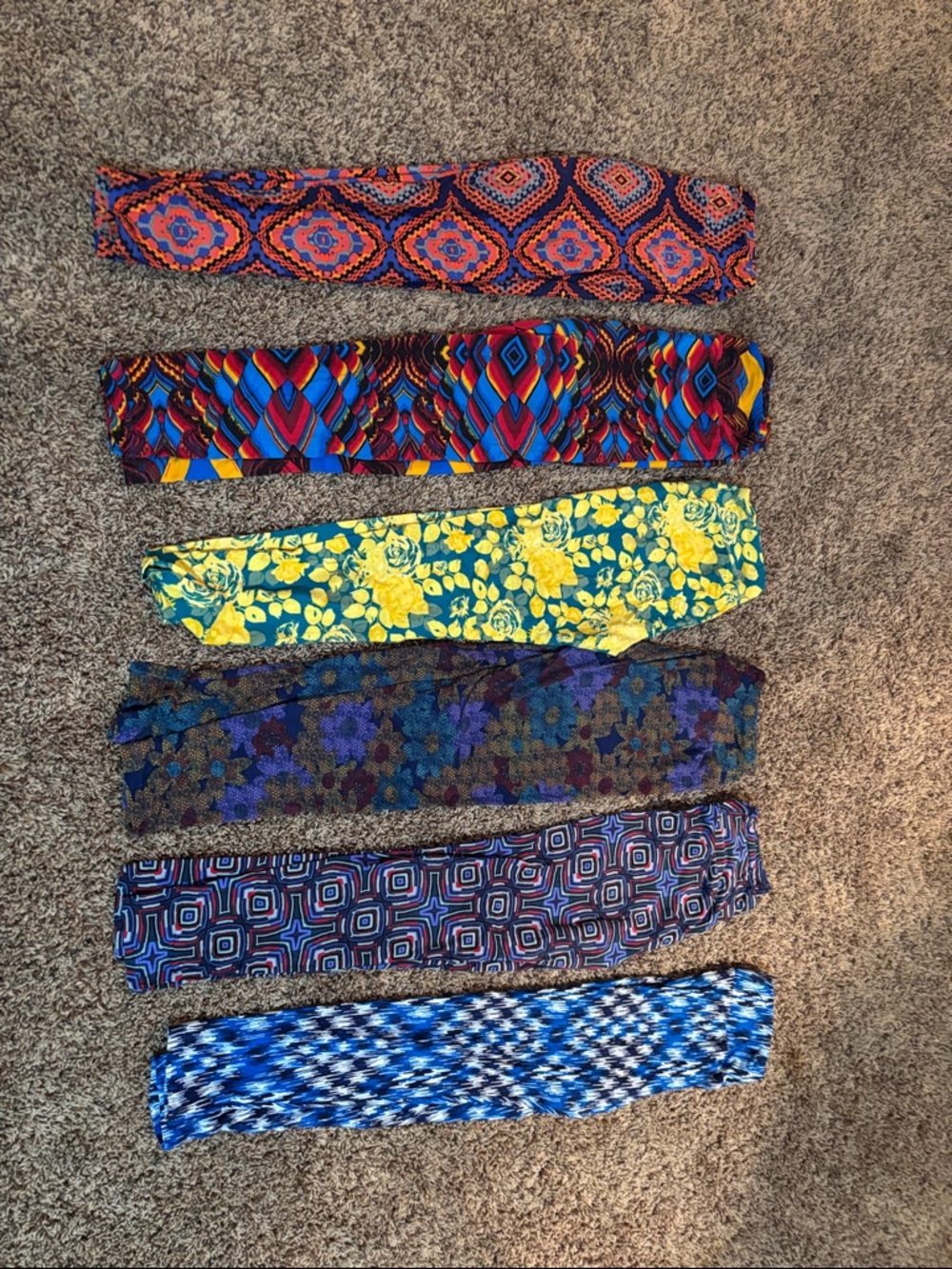 (6) LuLaRoe Women’s Leggings One Size